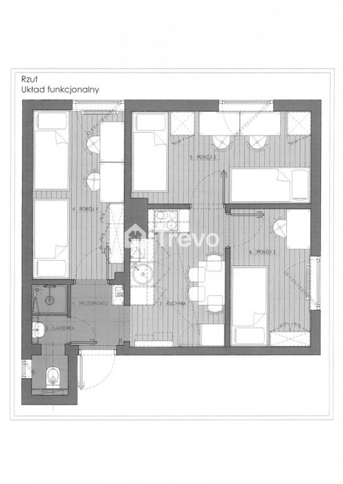 Gdańsk Wrzeszcz, 699 000 zł, 40 m2, pietro 2 miniaturka 28