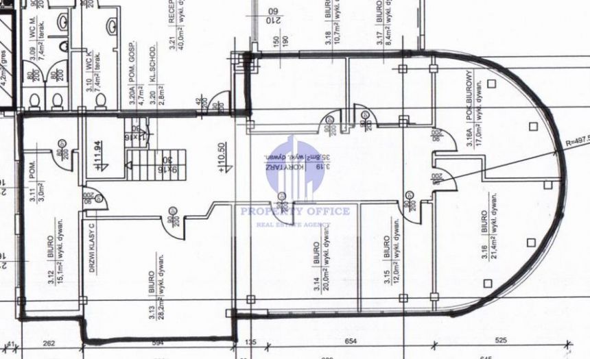 Żoliborz: biuro 164,40 m2 - zdjęcie 1
