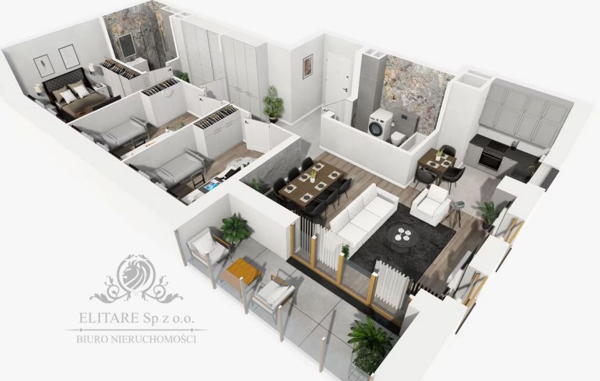 Duże Mieszkanie 81,46m2 z widokiem na rzekę /Wrocław, Kleczków miniaturka 6