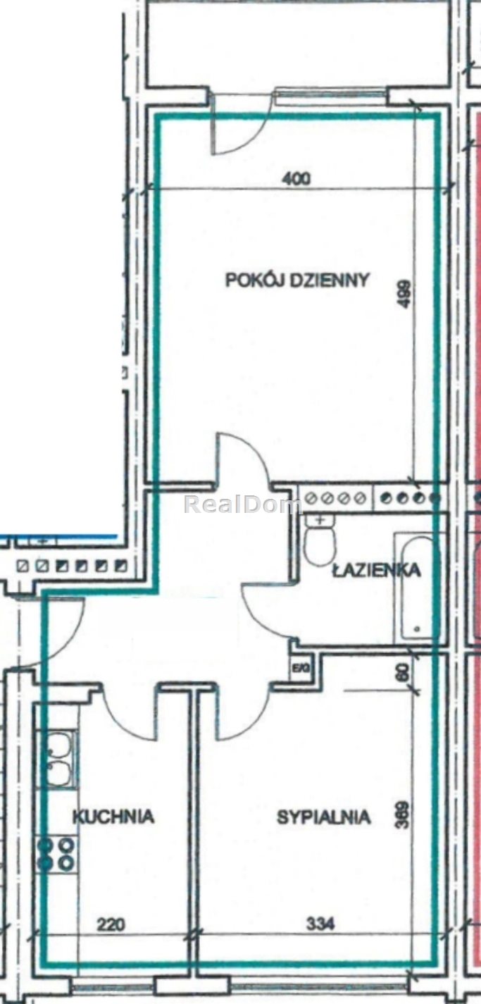 2-3 pokoje Kraków Siemaszki miniaturka 3