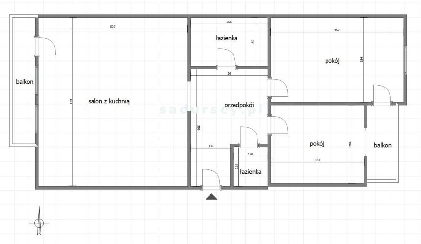 Przestronny apartament/garaż/3-pok/os. Europejskie miniaturka 24