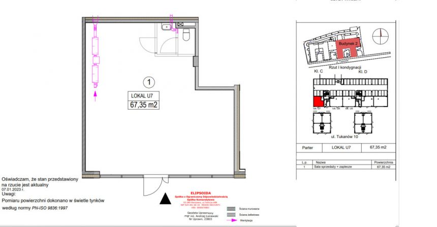 Piaseczno, 3 900 zł, 67.35 m2, pietro 1, 3 miniaturka 3