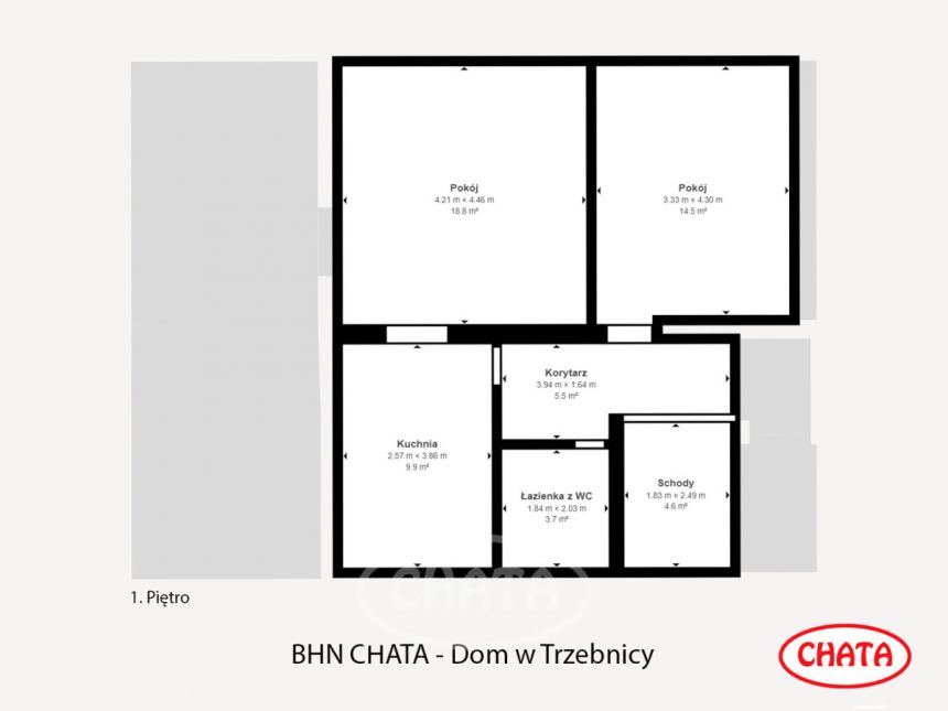 Księginice, 990 000 zł, 455 m2, o zróżnicowanej budowie miniaturka 9