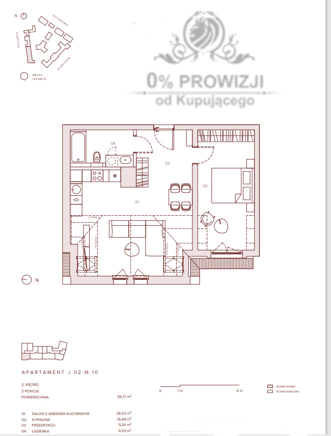 Prestiżowy Apartament w centrum Wrocław Borek miniaturka 20