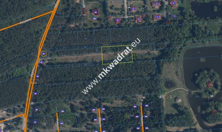 Piękna działka otoczona lasem 2564 m2, Czarny las miniaturka 2