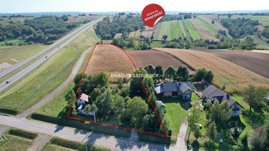 Działka budowlano-rolna w Lipnej Woli k/Słomnik - zdjęcie 1