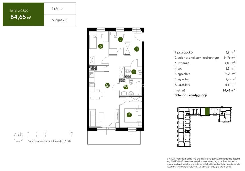 Smart Apartament na Prądniku Białym blisko Zieleni miniaturka 3