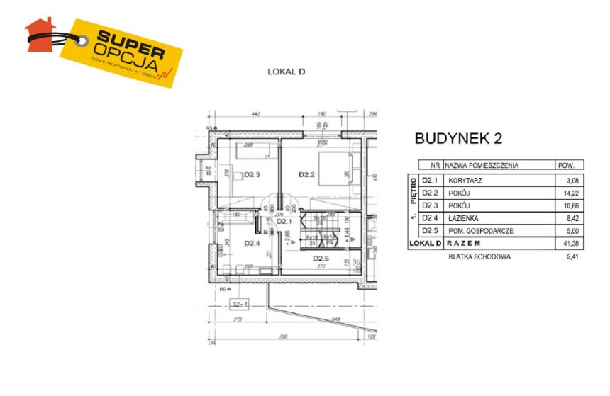 Kraków, 1 195 000 zł, 106.13 m2, bliźniak miniaturka 3
