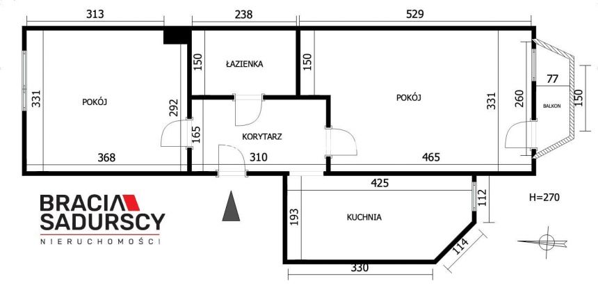 46m2, Prądnik Czerwony, ul. Kwartowa miniaturka 3
