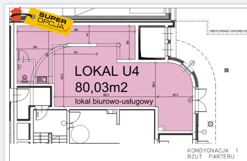 Kraków Grzegórzki, 1 000 375 zł, 80 m2, pietro 1, 9 miniaturka 4