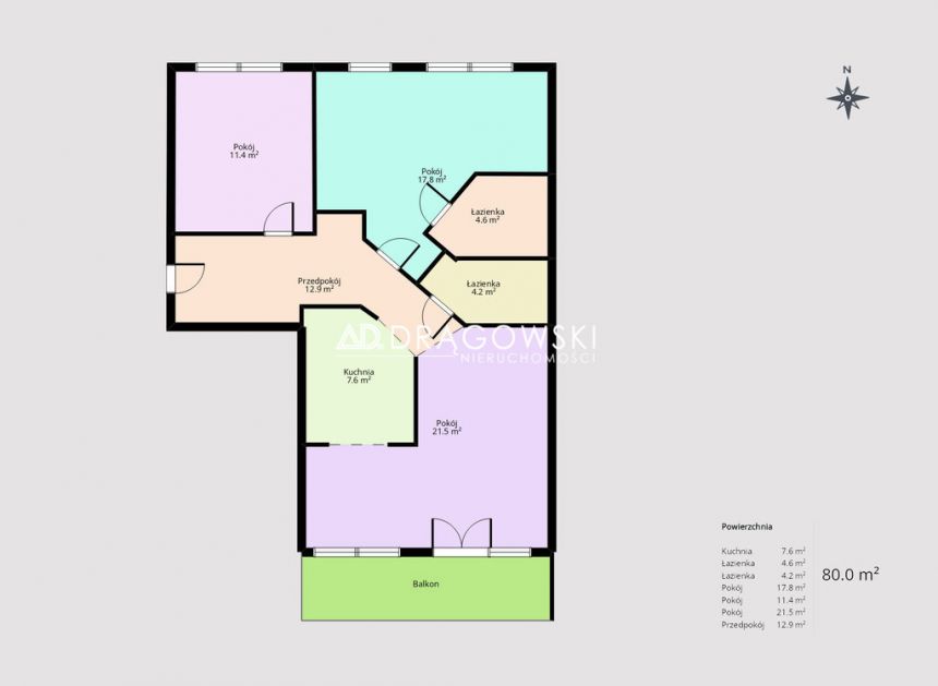 Cichy dwustronny apartament przy metrze Natolin miniaturka 14