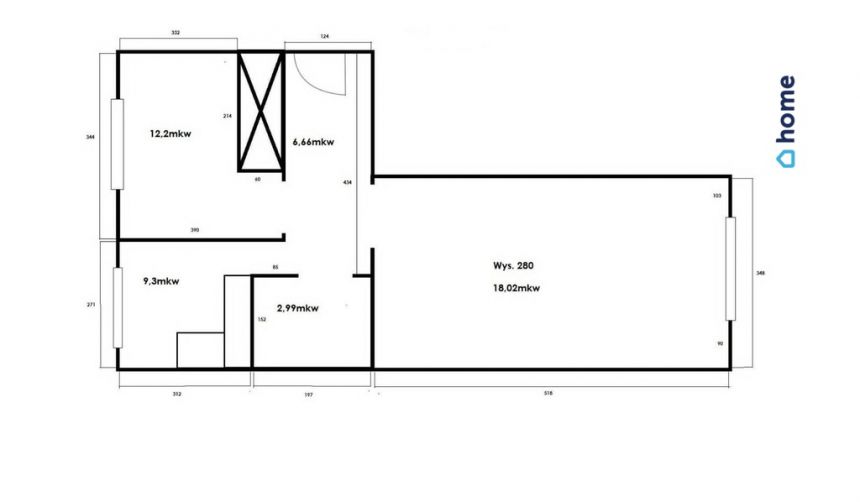 Na sprzedaż 2-pokojowe mieszkanie 50 m² miniaturka 4