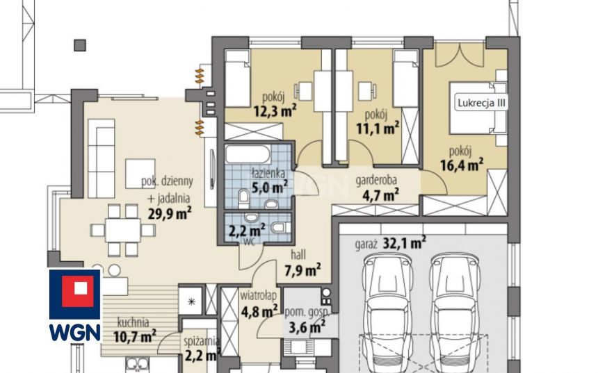 Tomaszowo, 720 000 zł, 110 m2, jednorodzinny miniaturka 9