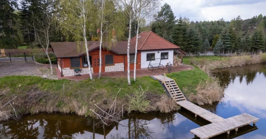 Dom z sauną, łowisko, 6 stawów rybnych miniaturka 16