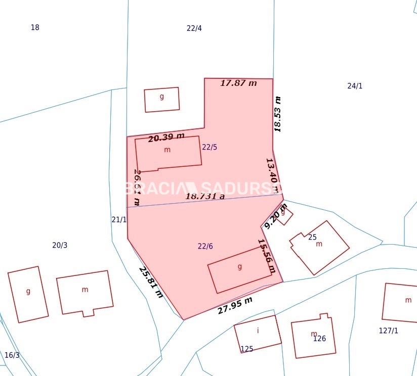 Działka budowlana MU1 19 ar Kulerzów gm. Mogilany miniaturka 2