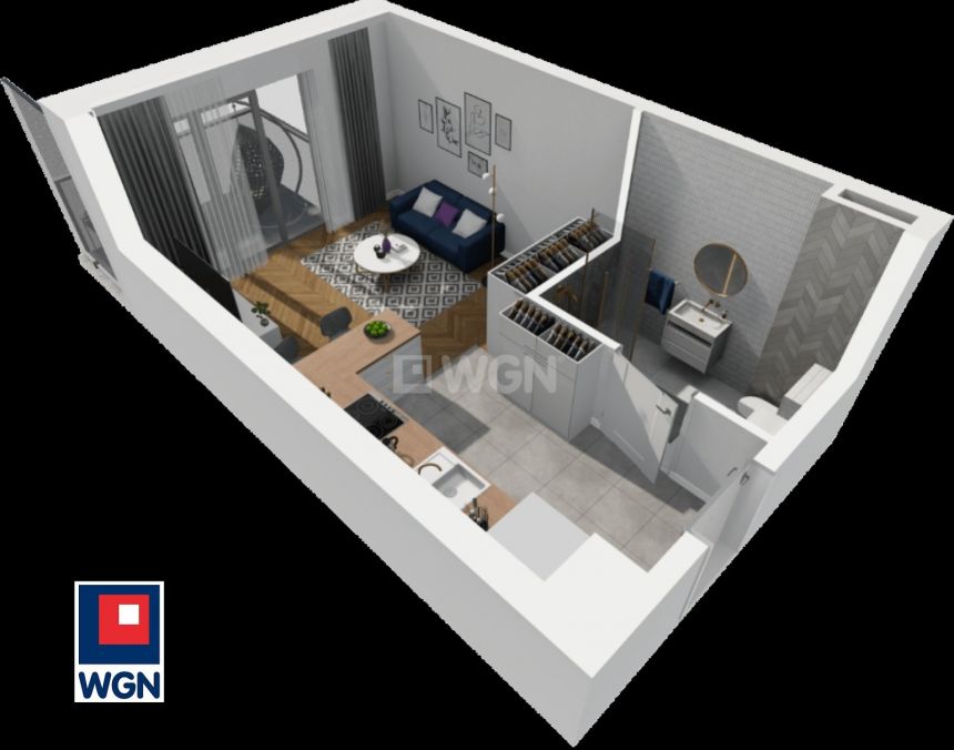 Gdańsk Śródmieście, 367 920 zł, 26.18 m2, do wykończenia miniaturka 5