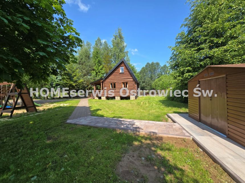 Dom z bali góralski Czerwona Góra działka 4600 m2 miniaturka 10