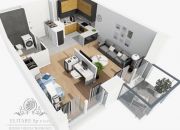 Mieszkanie NOWE 37,83m2 ,2 pok. w Centrum Wrocławia/Stare Miasto miniaturka 5