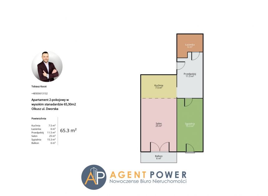 Luksusowy Apartament w Nowoczesnym stylu 65,30m2 miniaturka 8