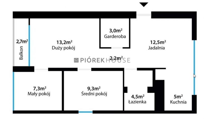 3 pokojowe mieszkanie  ul. Czerniakowska Mokotów miniaturka 7