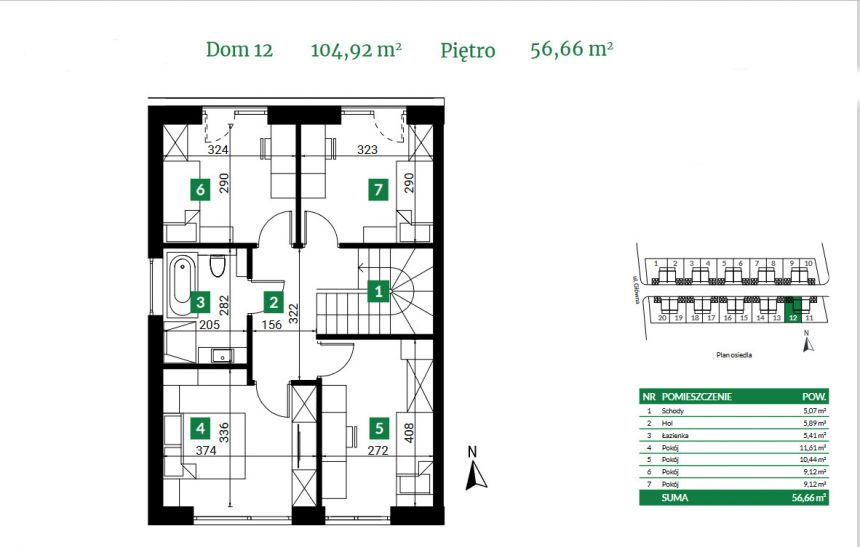 Piękny domek z ogrodem w cichej i spok.okolicy, blisko Wrocławia - Krzyżowice miniaturka 20