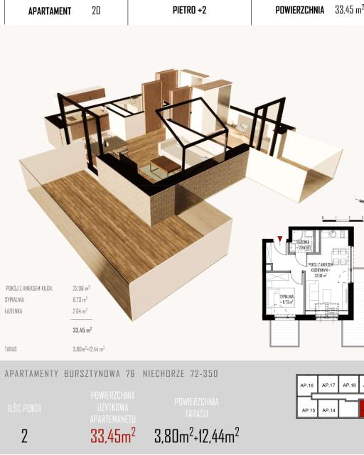 APARTAMENTY W NIECHORZU ( gm. REWAL) miniaturka 15