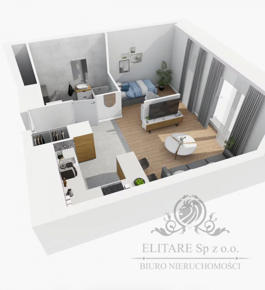 Mieszkanie nowe 32,44m2 ,2 pok. w Centrum Wrocławia/Stare Miasto miniaturka 5