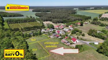 Dwie działki budowlane pod lasem w Otrzep - na rat