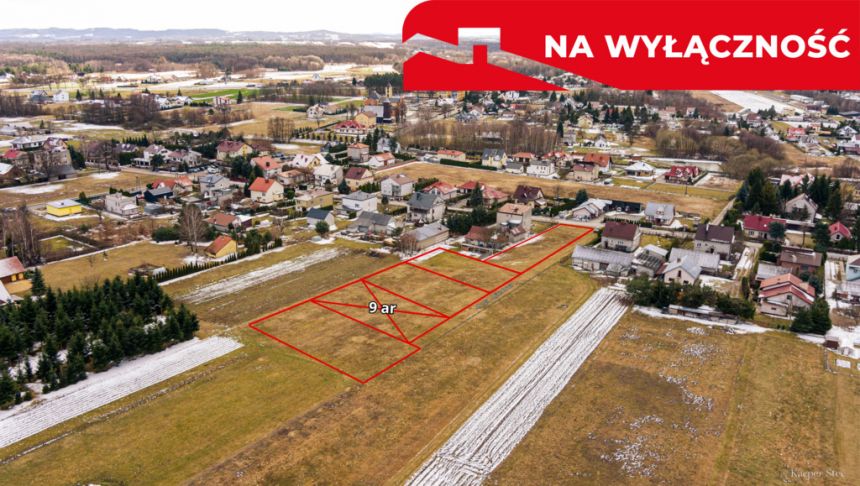 Działka budowlana 9 ar Pogórska Wola - zdjęcie 1