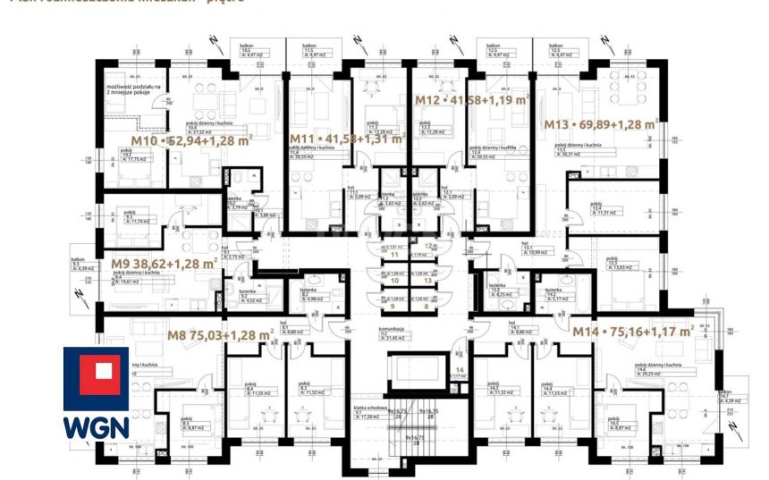 Wieluń, 599 490 zł, 75.03 m2, oddzielna kuchnia miniaturka 2