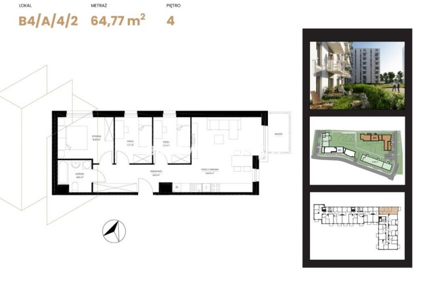 Apartament na Prądniku Białym, Kraków miniaturka 7
