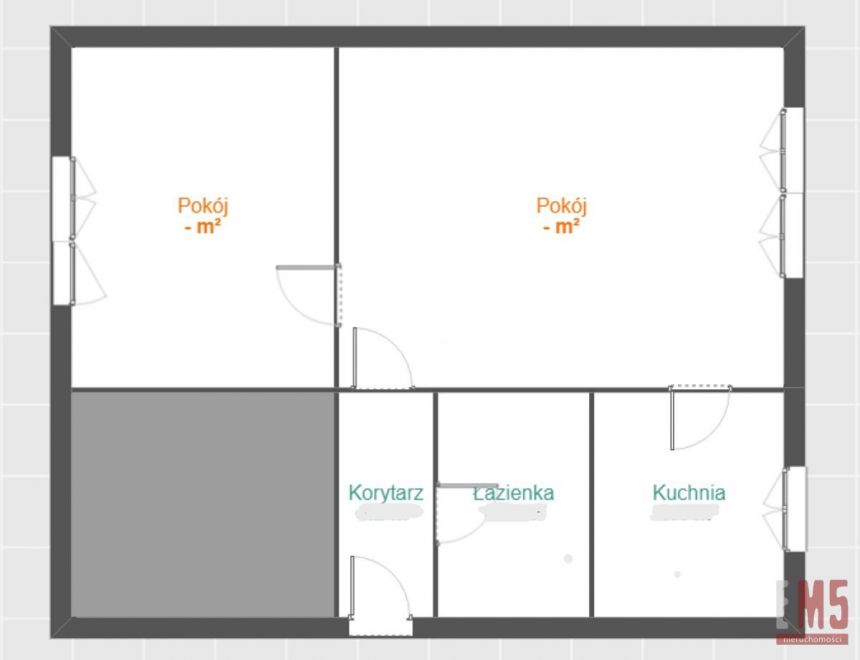 Białystok, 369 000 zł, 42 m2, pietro 2, 4 miniaturka 7