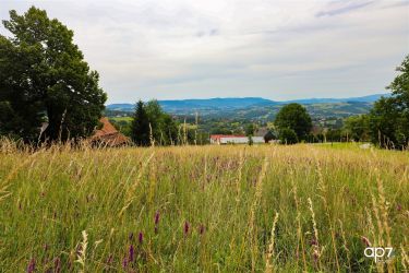 Działka z przepięknym widokiem - południowy stok