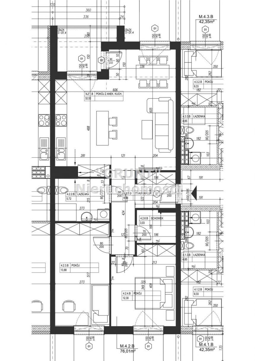 Piła Górne, 675 000 zł, 76 m2, 3 pokojowe miniaturka 7