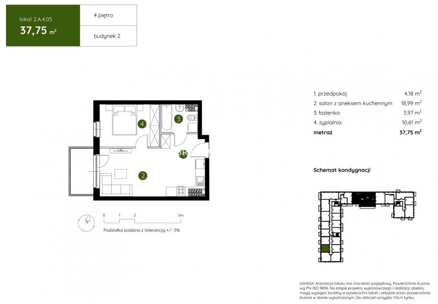 Smart Apartament na Prądniku Białym blisko Zieleni miniaturka 5