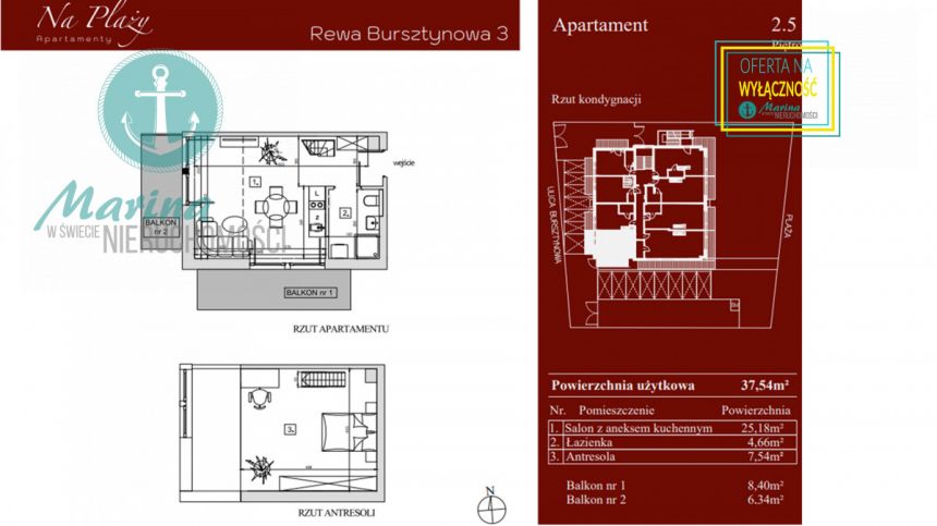 Rewa, 990 000 zł, 53 m2, z miejscem parkingowym miniaturka 8