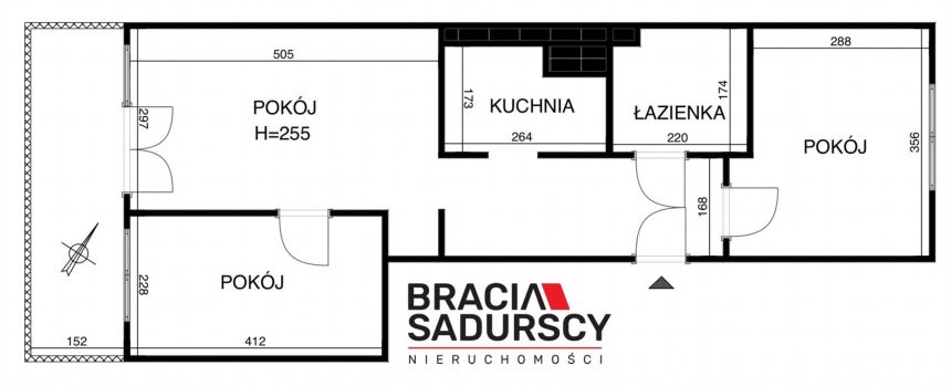 ATRAKCYJNE MIESZKANIE 3 POKOJOWE - ZŁOCIEŃ miniaturka 3