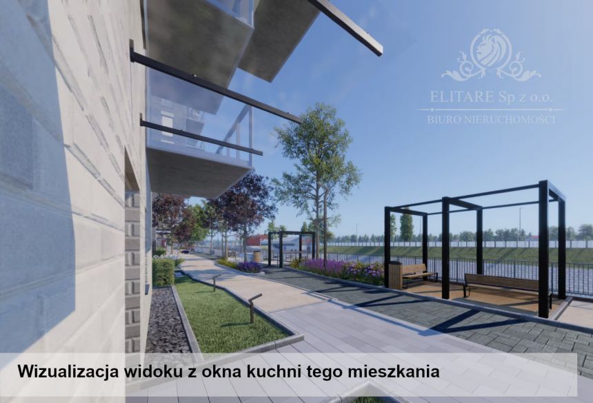 Mieszkanie 39,43m2 + ogród 13,34m2+taras 3,6m2/Wrocław, Kleczków miniaturka 5