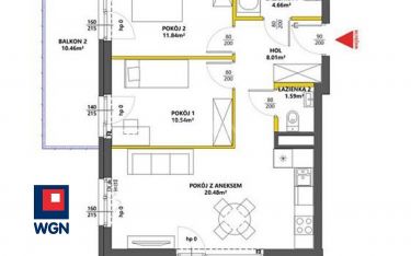 Warszawa Praga-Południe, 933 500 zł, 59.52 m2, do wykończenia