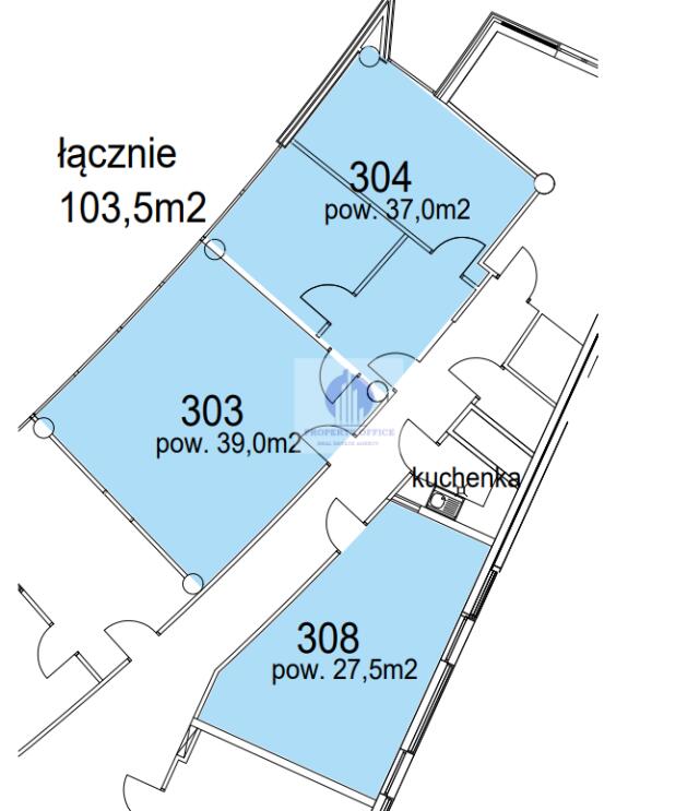Praga Południe: biuro 103,50 m2 miniaturka 2