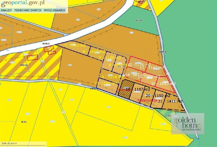 Świecie, 108 500 zł, 9.87 ar, prostokątna miniaturka 10