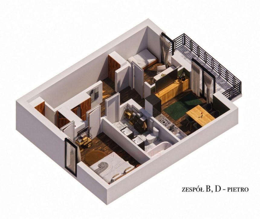 Krosno, 317 940 zł, 45.42 m2, parter miniaturka 15