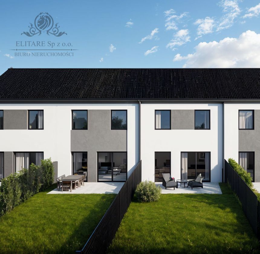 DOM szereg środkowy 102,50m2 z działką 148m2m2, Iwiny Brochów miniaturka 6