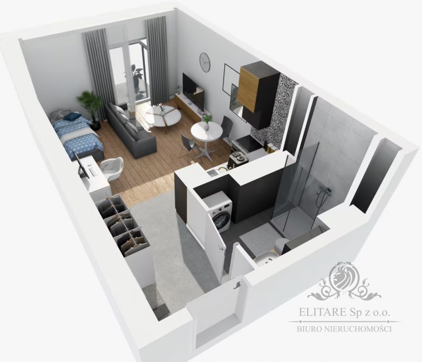 Mieszkanie 27,45m2 ,1 pok. w Centrum Wrocławia/Stare Miasto miniaturka 7