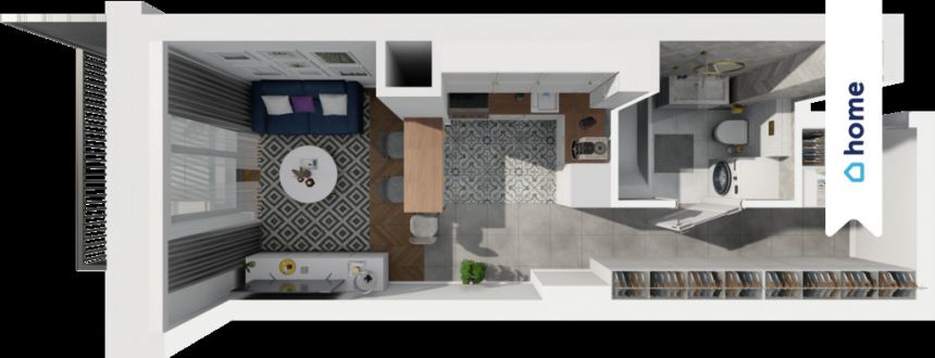 Nowe mieszkanie 27 m2 w centrum Bydgoszczy miniaturka 7