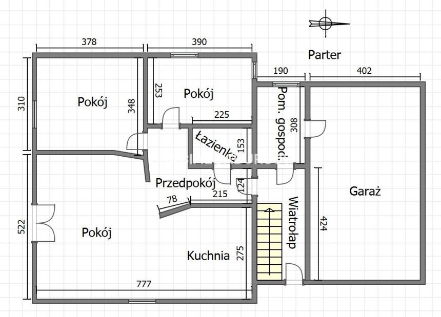 Dom z potencjałem/działka 5 ar/ 8 pokoi/ 2 garaże miniaturka 47