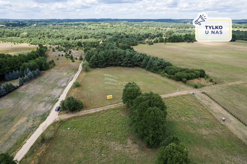 Piękna działka obok lasu w Dolinie Rzeki Narew!! - zdjęcie 1