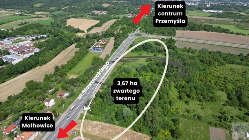 Działka inwestycyjna przy Słowackiego w Przemyślu - zdjęcie 1