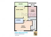 Nowe 3 pokojowe mieszkanie 58 m2 + 2 m. postojowe miniaturka 4