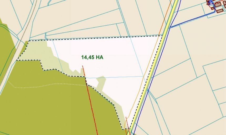 Działka rolno-siedliskowa 14,47 HA miniaturka 2